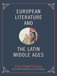 Cover image: European Literature and the Latin Middle Ages 9780691017938
