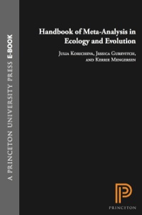表紙画像: Handbook of Meta-analysis in Ecology and Evolution 9780691137292