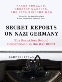 Cover image: Secret Reports on Nazi Germany 9780691134130