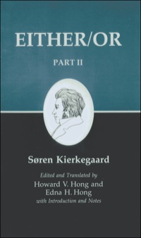 Imagen de portada: Kierkegaard's Writings IV, Part II 9780691020426
