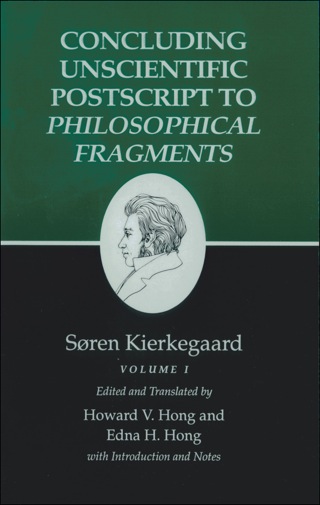 Cover image: Concluding Unscientific Postscript to Philosophical Fragments 9780691020815
