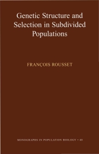 Imagen de portada: Genetic Structure and Selection in Subdivided Populations 9780691088167