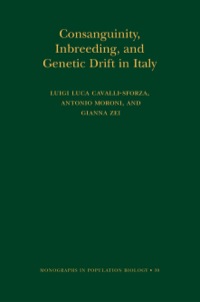 Imagen de portada: Consanguinity, Inbreeding, and Genetic Drift in Italy (MPB-39) 9780691089911