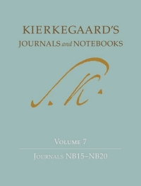 Omslagafbeelding: Kierkegaard's Journals and Notebooks, Volume 7 9780691160290