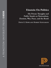 Cover image: Einstein on Politics 9780691120942