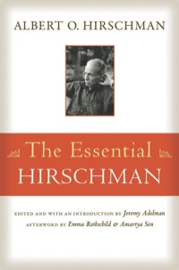 Cover image: The Essential Hirschman 9780691159904