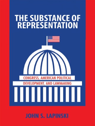 Cover image: The Substance of Representation 9780691137827