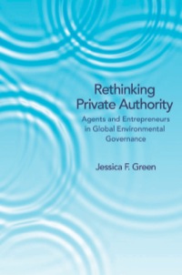 Cover image: Rethinking Private Authority 9780691157597