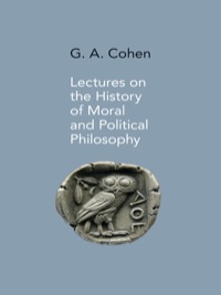 Titelbild: Lectures on the History of Moral and Political Philosophy 9780691149004