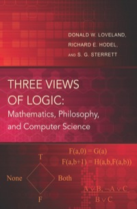Cover image: Three Views of Logic 9780691160443