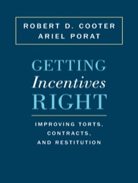 Cover image: Getting Incentives Right 9780691151595