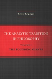 Cover image: The Analytic Tradition in Philosophy, Volume 1 9780691160023
