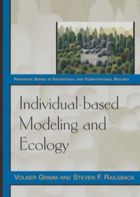 表紙画像: Individual-based Modeling and Ecology 9780691096667