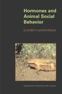 Omslagafbeelding: Hormones and Animal Social Behavior 9780691092461