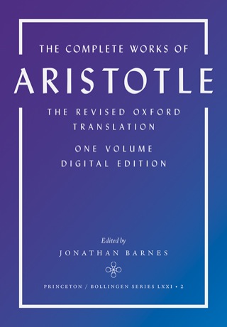 Cover image: The Complete Works of Aristotle 9781400852789