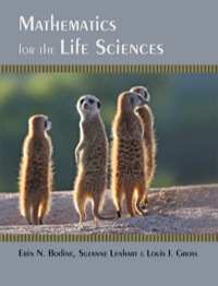 Imagen de portada: Mathematics for the Life Sciences 9780691150727