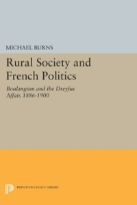 Cover image: Rural Society and French Politics 9780691054230