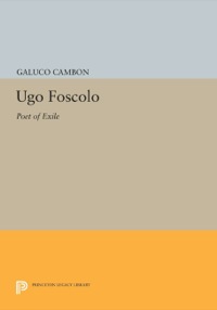 Cover image: Ugo Foscolo 9780691615714