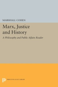 Cover image: Marx, Justice and History 9780691020099