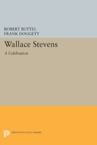 Cover image: Wallace Stevens 9780691064147