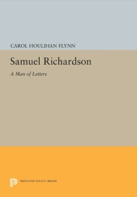 Cover image: Samuel Richardson 9780691642093