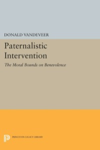 Cover image: Paternalistic Intervention 9780691639062