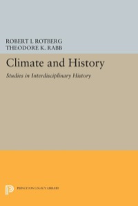 Imagen de portada: Climate and History 9780691007878
