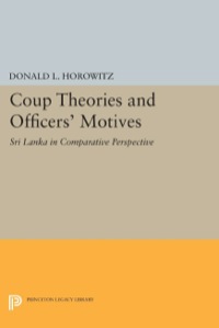 Cover image: Coup Theories and Officers' Motives 9780691615608