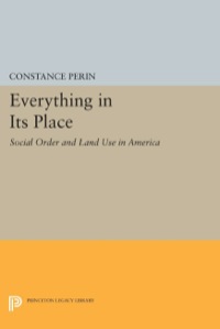 Cover image: Everything In Its Place 9780691028194