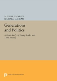 表紙画像: Generations and Politics 9780691615226