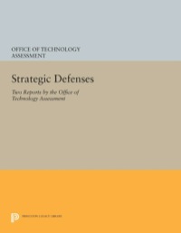 Cover image: Strategic Defenses 9780691639192