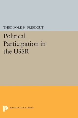 Imagen de portada: Political Participation in the USSR 9780691022154
