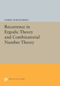 Immagine di copertina: Recurrence in Ergodic Theory and Combinatorial Number Theory 9780691642840