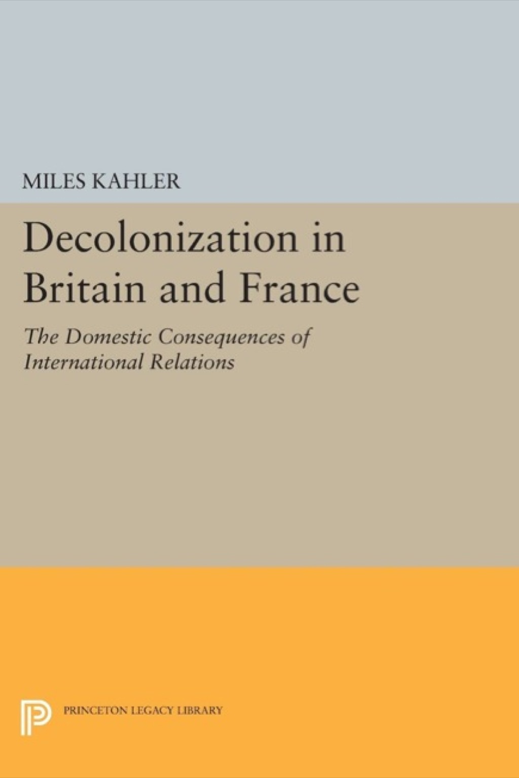 Decolonization in Britain and France The Domestic Consequences of International Relations