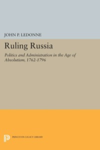Cover image: Ruling Russia 9780691054254