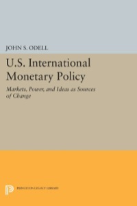Imagen de portada: U.S. International Monetary Policy 9780691022123