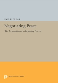 Cover image: Negotiating Peace 9780691613307