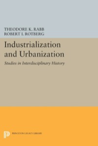 Titelbild: Industrialization and Urbanization 9780691007854