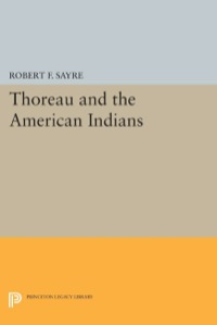 Imagen de portada: Thoreau and the American Indians 9780691638072