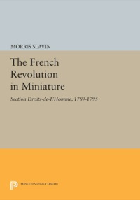 Cover image: The French Revolution in Miniature 9780691054155