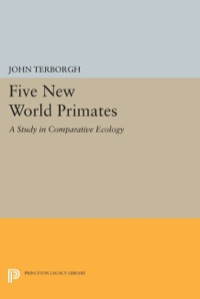 Cover image: Five New World Primates 9780691083377
