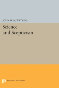 Omslagafbeelding: Science and Scepticism 9780691101712
