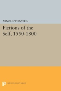 Titelbild: Fictions of the Self, 1550-1800 9780691101071