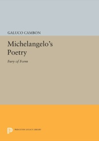 Imagen de portada: Michelangelo's Poetry 9780691066486