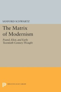 Cover image: The Matrix of Modernism 9780691633510