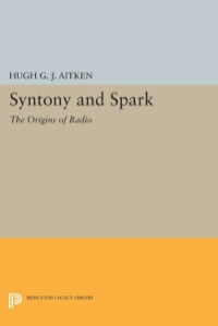 Cover image: Syntony and Spark 9780691083773