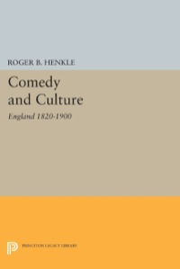 Cover image: Comedy and Culture 9780691616063