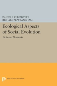 Titelbild: Ecological Aspects of Social Evolution 9780691084398