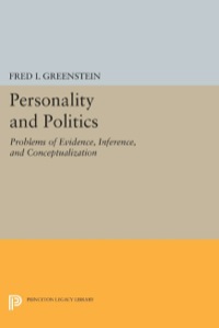 Cover image: Personality and Politics 9780691602967