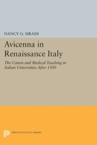 Cover image: Avicenna in Renaissance Italy 9780691051376